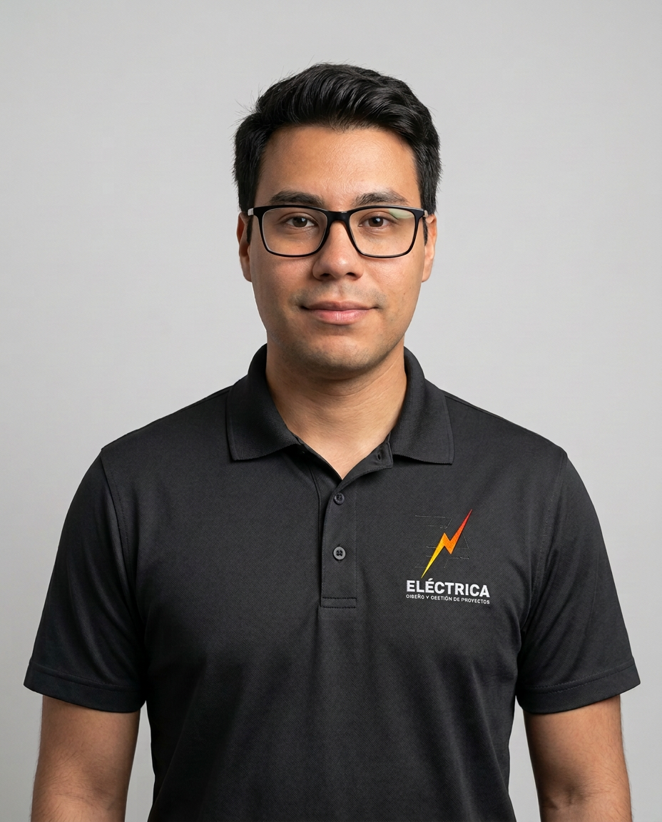 Retrato profesional del Téc. Sup. Carlos Barreto